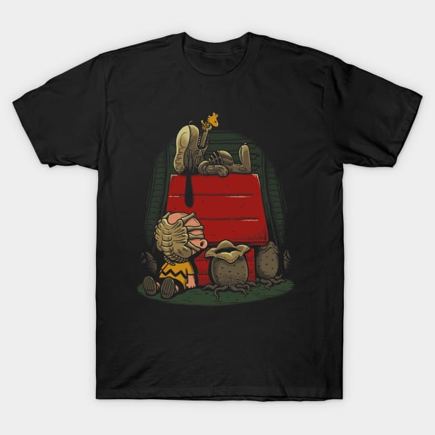 Alien Dog T-Shirt by benchen